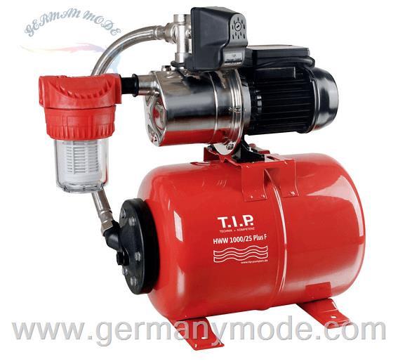 پمپ آبرسان اتوماتیک خانگی تی آی پی T.I.P. HWW 1000/25 Plus F