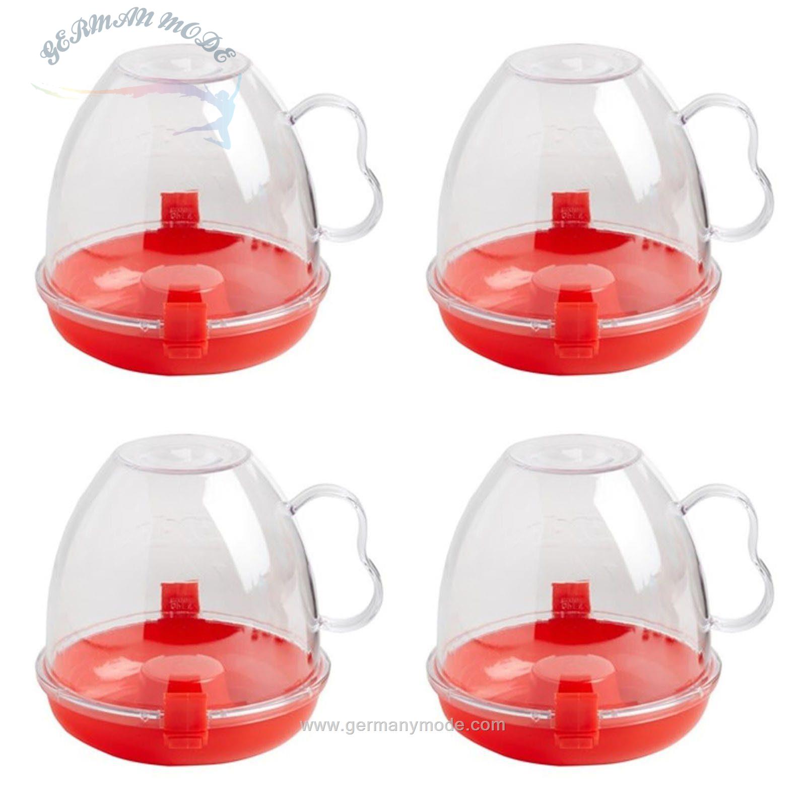 پاپ کورن ساز 4 عددی مایکروویو اچ آی سی 24 HAC24 Popcornmaschine 4er Set Mikrowellen Popcornmaker