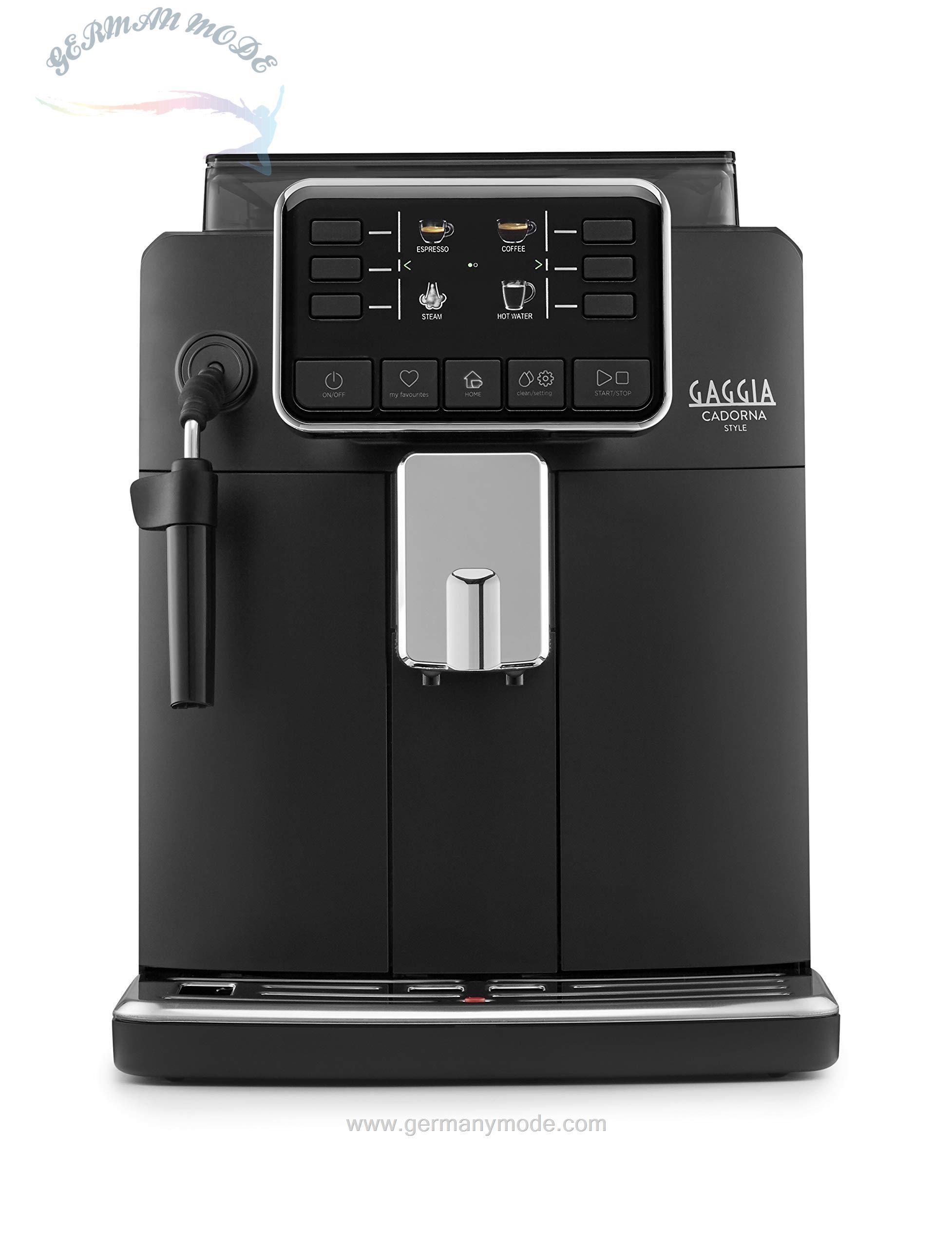اسپرسو ساز تمام اتوماتیک گاگیا ایتالیا Gaggia Cadorna Style برای اسپرسو و کاپوچینو، دانه های قهوه یا آسیاب شده، RI9600/01