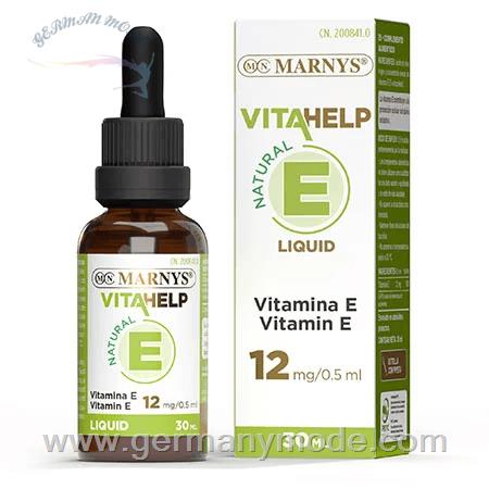 قطره ویتامین E مارنیس اسپانیا MARNYS Liquid Vitamin E VITAHELP Line MN437