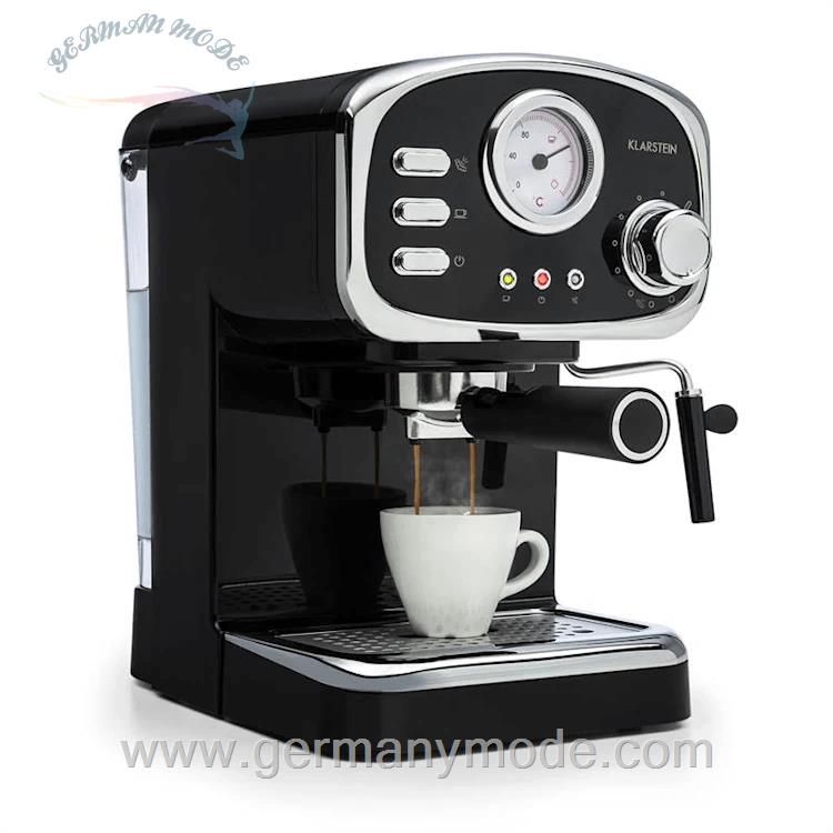 اسپرسو ساز کلارشتاین آلمان Klarstein Espressionata Gusto Espressomaschine19,5 cm Schwarz