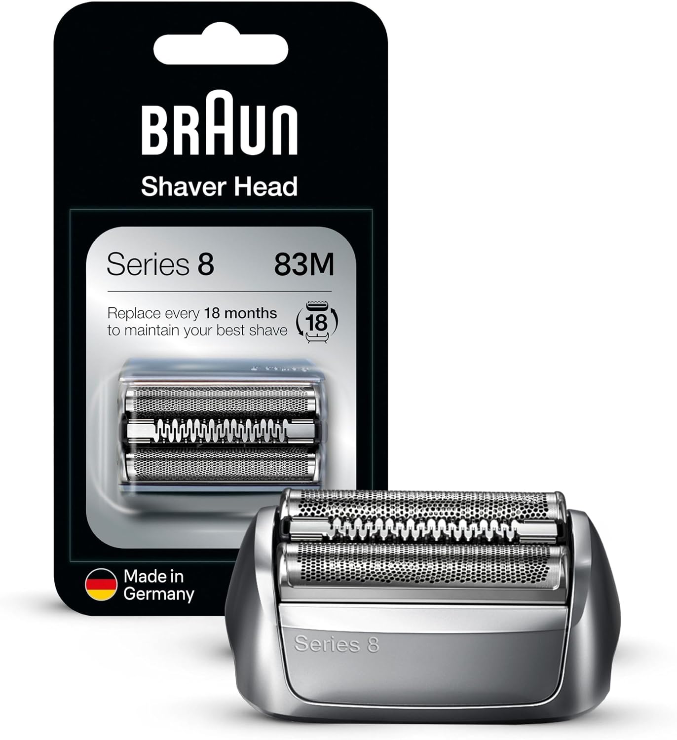 سری یدک ریش تراش براون آلمان Braun Series 8 مدل 83M، قطعه یدکی اورجینال برای ماشین اصلاح براون
