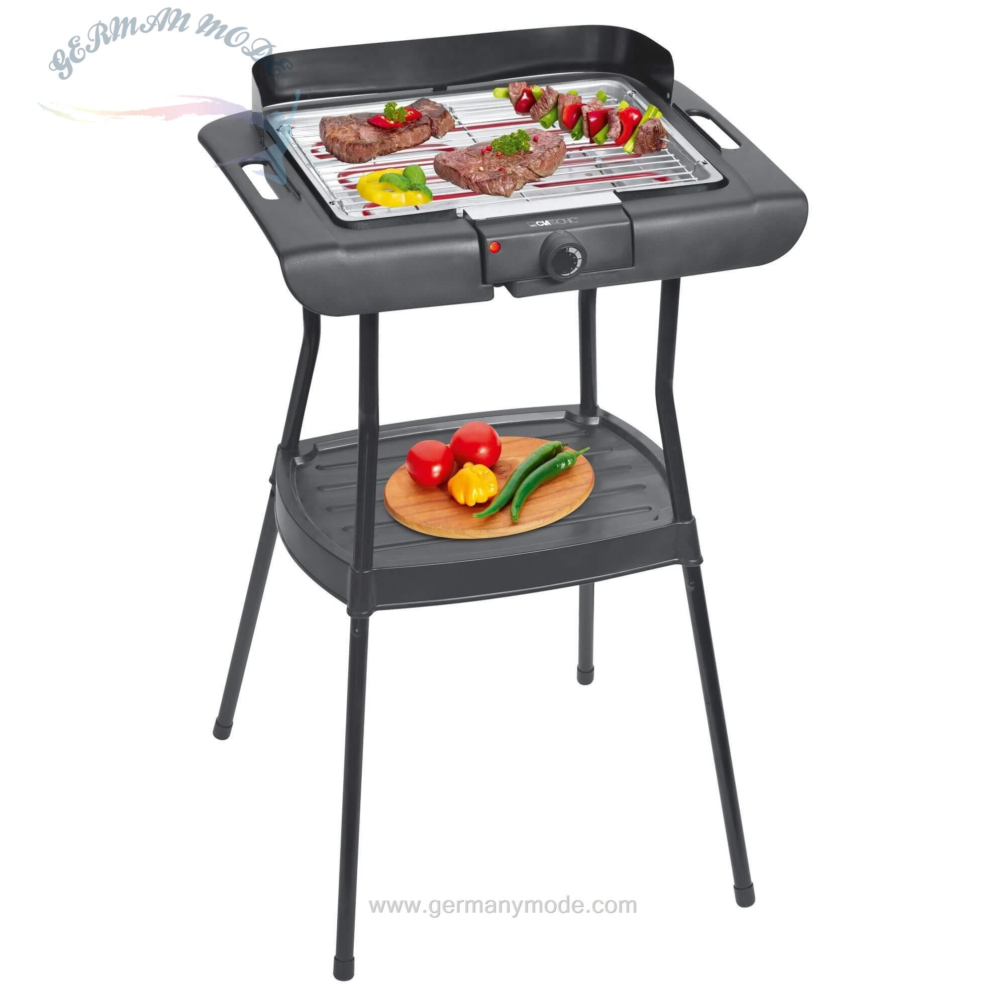 گریل باربیکیو کلترونیک آلمان CLATRONIC Elektro-Standgrill BQS 3508- 2000 W