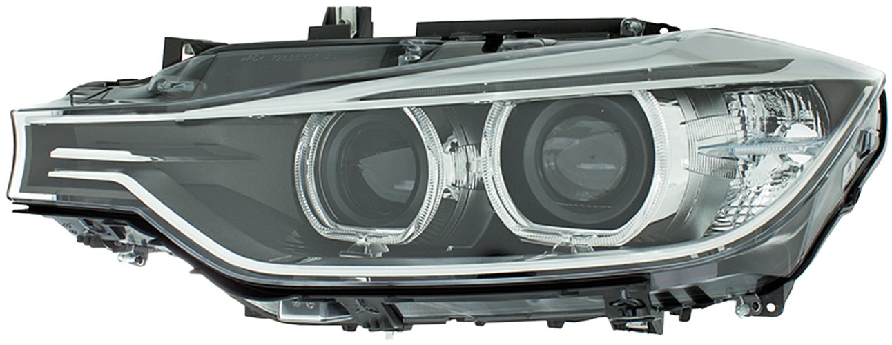 چراغ جلو خودرو HELLA 1EJ 354 983-021 FF/هالوژن - برای BMW 3 (F30, F80) - ECE - برای ترافیک سمت راست - سمت راست