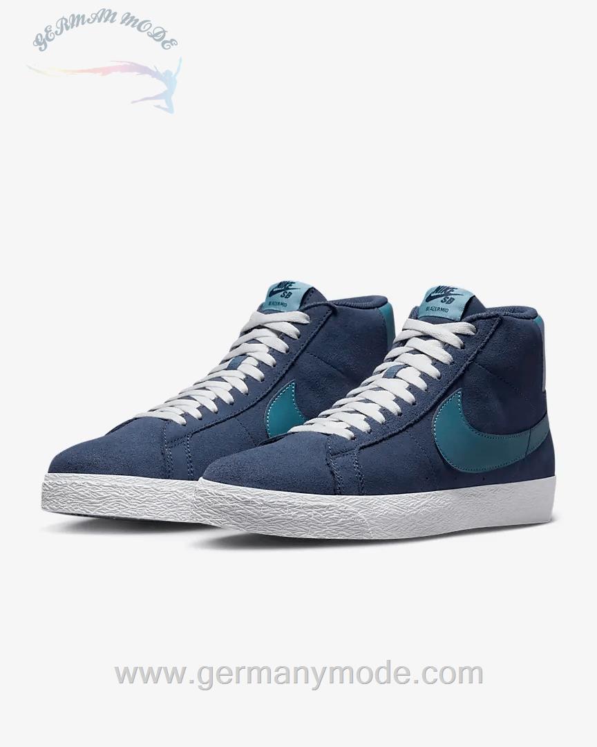 کتانی اسکیت برد مردانه نایک آمریکا Nike SB Zoom Blazer Mid- FD0731-400