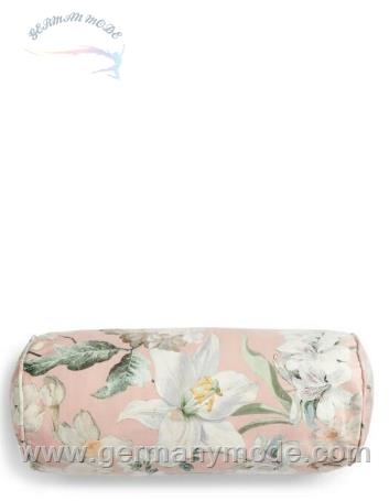 کوسن استوانه ای اسنزا هلند ESSENZA Rosalee Blush Nackenrolle 22 x 50 cm