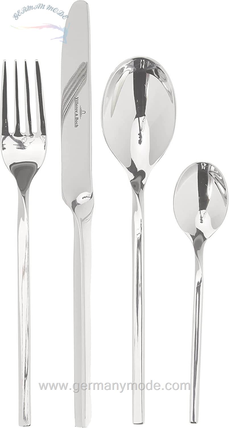 سرویس قاشق چنگال 24 پارچه ویلروی اند باخ آلمان Villeroy - Boch NewWave Besteckset 24-teilig
