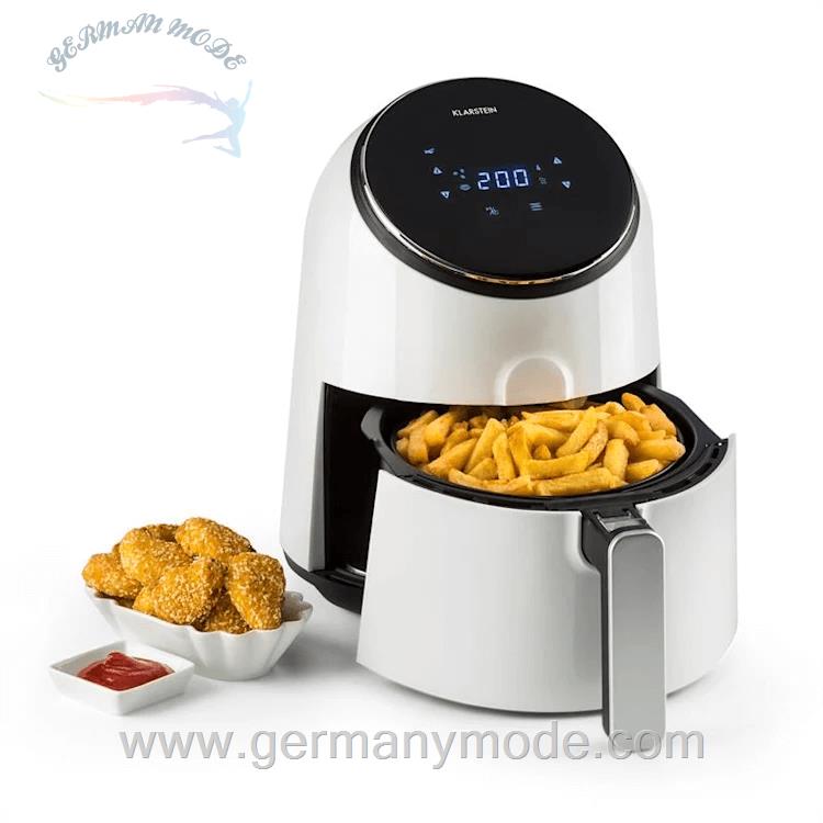 سرخ کن هوای گرم کلارشتاین آلمان Klarstein AirVital Heißluftfritteuse Heißluftfritteuse 2,5 L Weiß 1300 watt