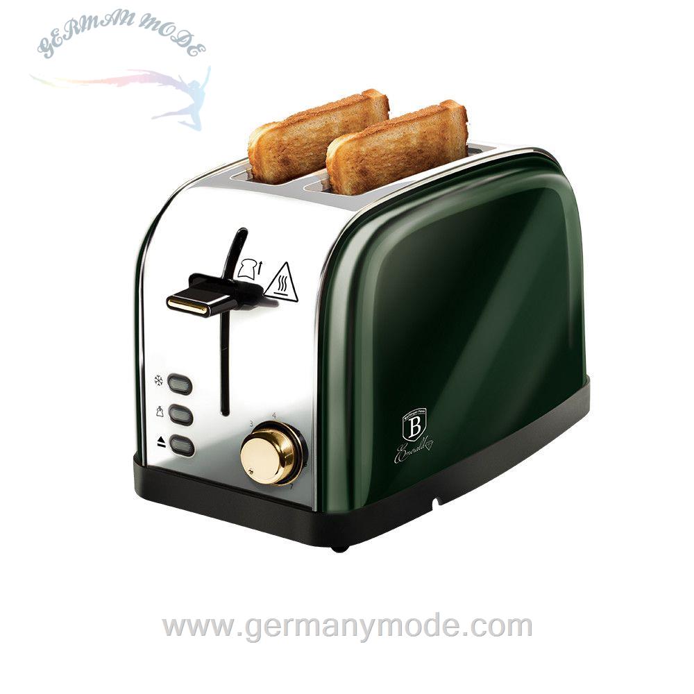 توستر 2 اسلایس برلینگر هاوس مجارستان BERLINGER HAUS 2-SLICE TOASTER BH-9058 EMERALD COLLECTION