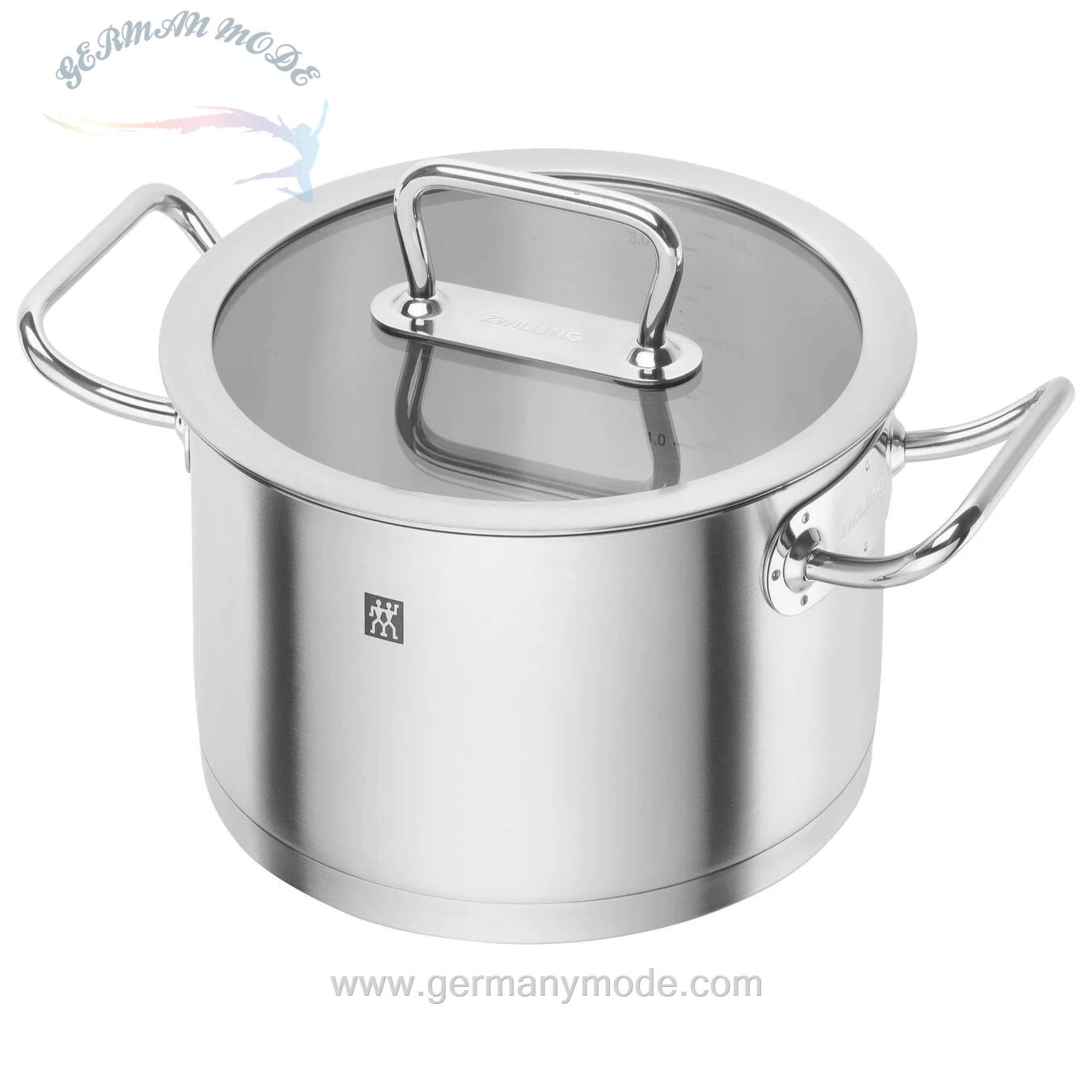 قابلمه زولینگ آلمان ZWILLING PRO KOCHTOPF 20 CM- 18/10 EDELSTAHL