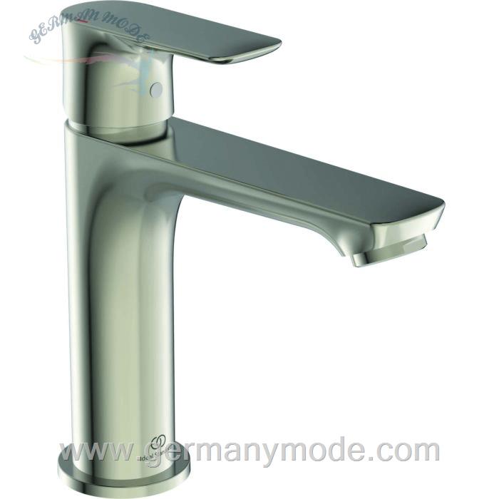 شیر مخلوط روشویی پایه کوتاه ایدیل استاندارد Ideal Standard Connect Air Grande Slim mit Ablaufgarnitur A7012 silver storm A7012GN