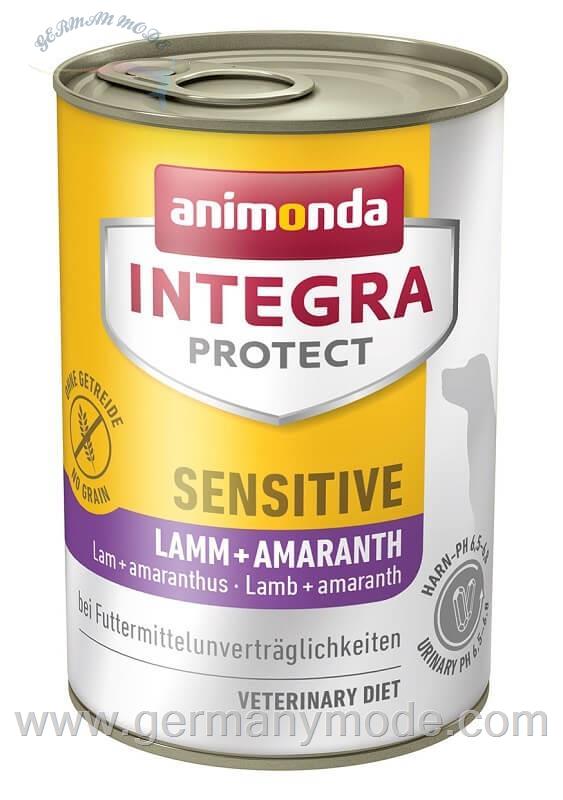 غذا مرطوب سگ آنیموندا آلمان Animonda Integra Protect Sensitive 6x400g Lamm - Amaranth