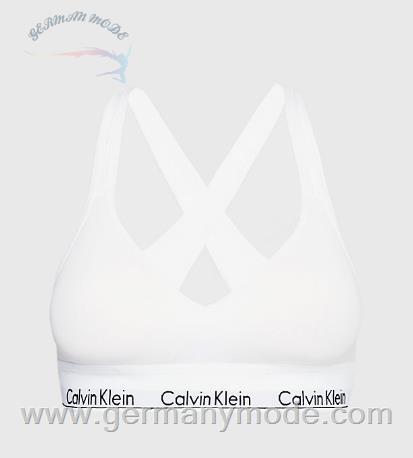 نیم تنه زنانه کلوین کلین آمریکا Calvin Klein Lift Bralette Modern Cotton White 000QF1654E100