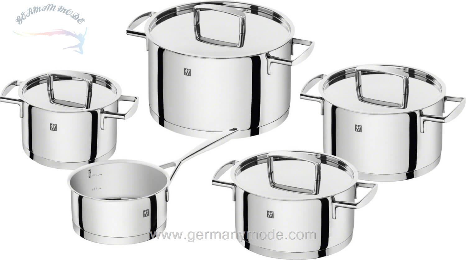 سرویس قابلمه 9 پارچه زولینگ آلمان ZWILLING Kochgeschirrset 5-tlg ZWILLING Passion 66060-000-0