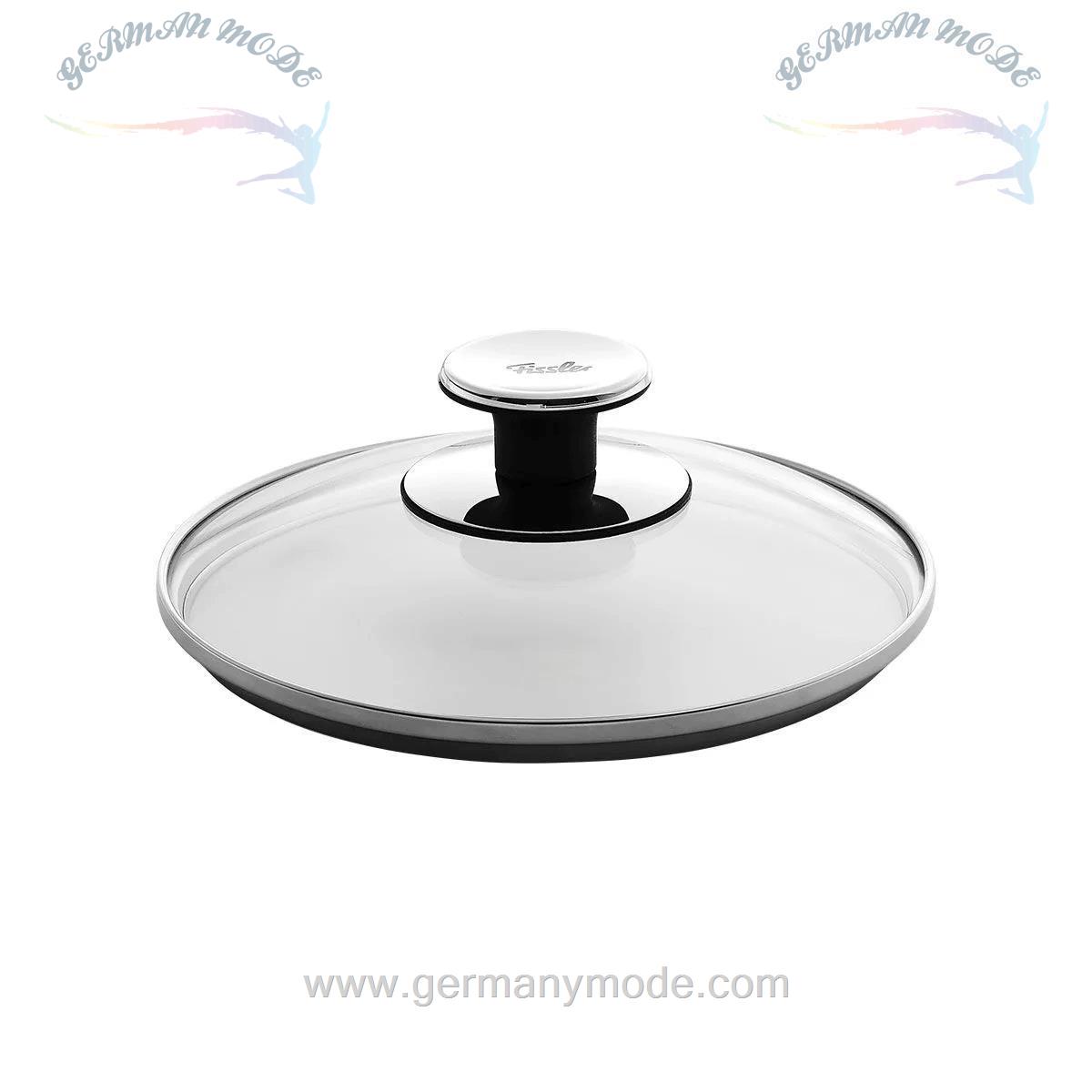 درب تابه قابلمه زودپز 18 سانتی فیسلر آلمان Fissler Glasdeckel 18 cm