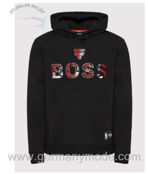 هودی کلاه دار مردانه هوگو باس آلمان Hugo Boss BOSS x NBA Hoodie (50461971) (50461971-003
