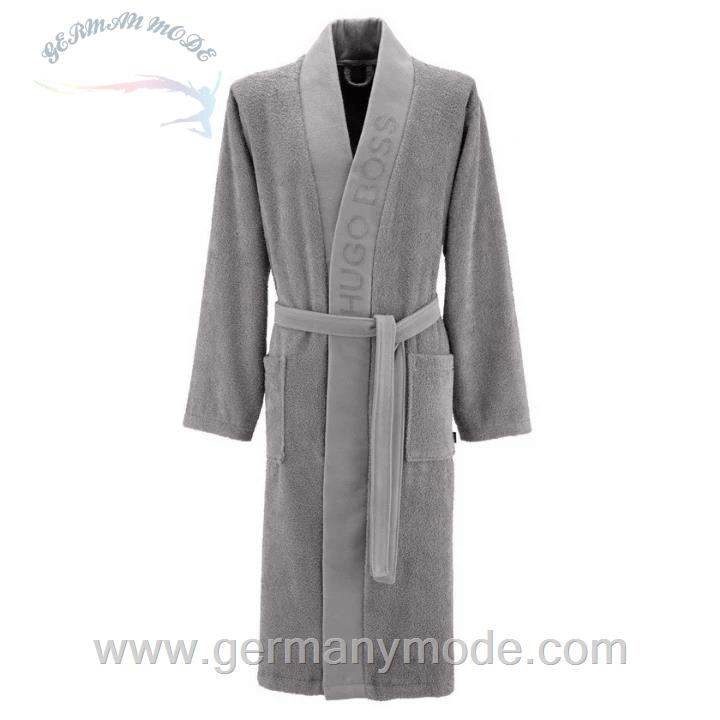 حوله حمام تن پوش مردانه هوگو باس آلمان HUGO BOSS HOME KIMONO PLAIN CONCRETE