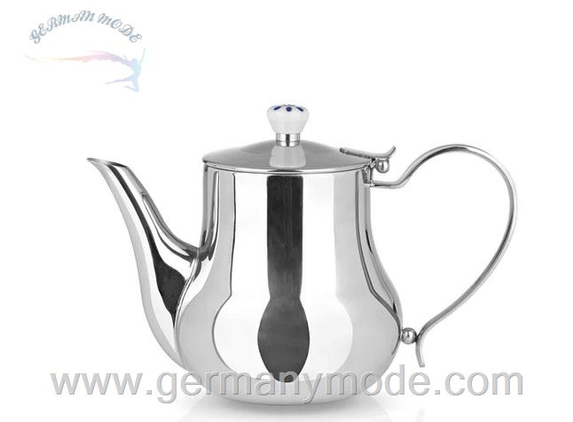قوری سماور 1.3 لیتری بیم آلمان BEEM Samowar Romanov/Samowar Rebecca Teekanne 1,3 l komplett, Edelstahl