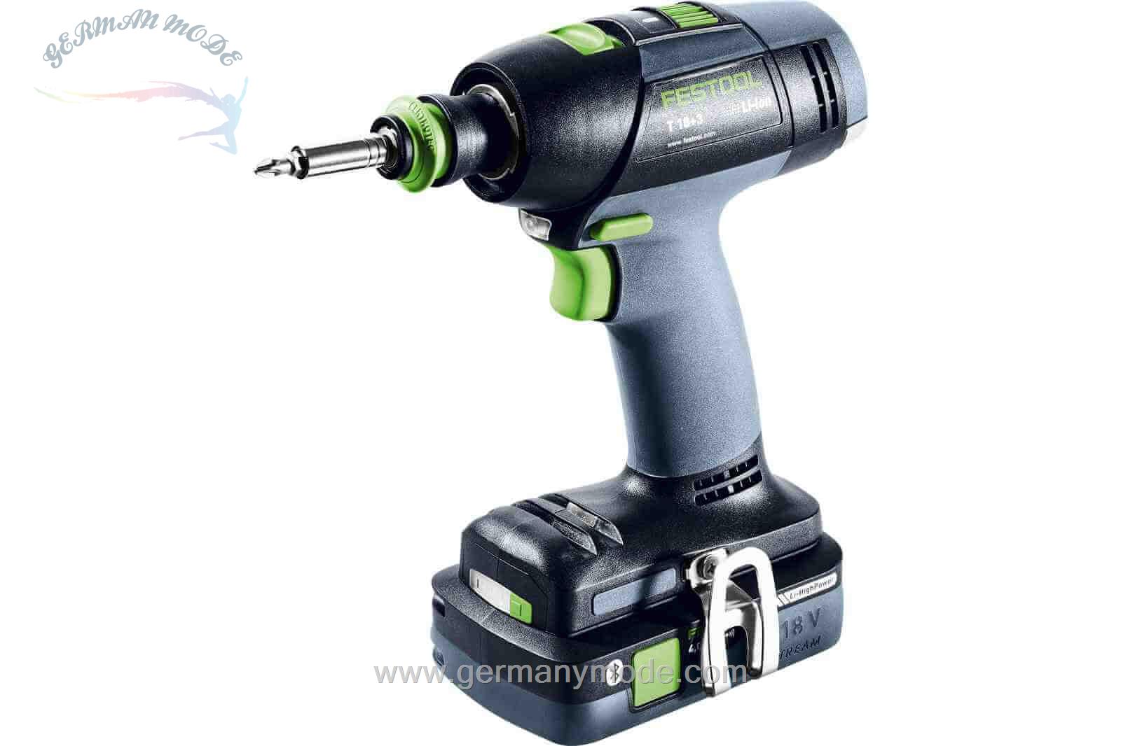 پیچ گوشتی شارژی فستول آلمان Festool T18 -3 Li-Basic HPC 4-0 I-Set 576455