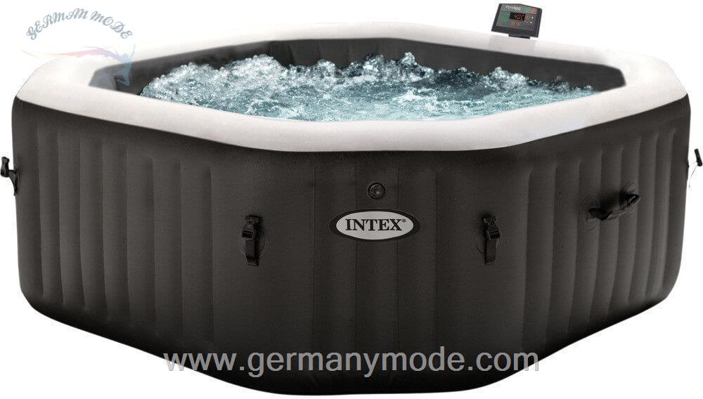 جکوزی بادی شش ضلعی 6 نفره اینتکس Intex Pure SPA Octagon Bubble Jet/201cm