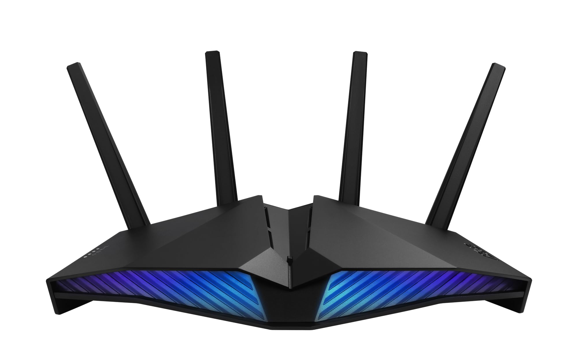 خرید از آمازون - روتر مودم VDSL ایسوس DSL-AX82U (WiFi-6 AX5400، سیستم WLAN AiMesh، AiProtection & WPA3، Gigabit LAN، Aura RGB، USB 3.2)