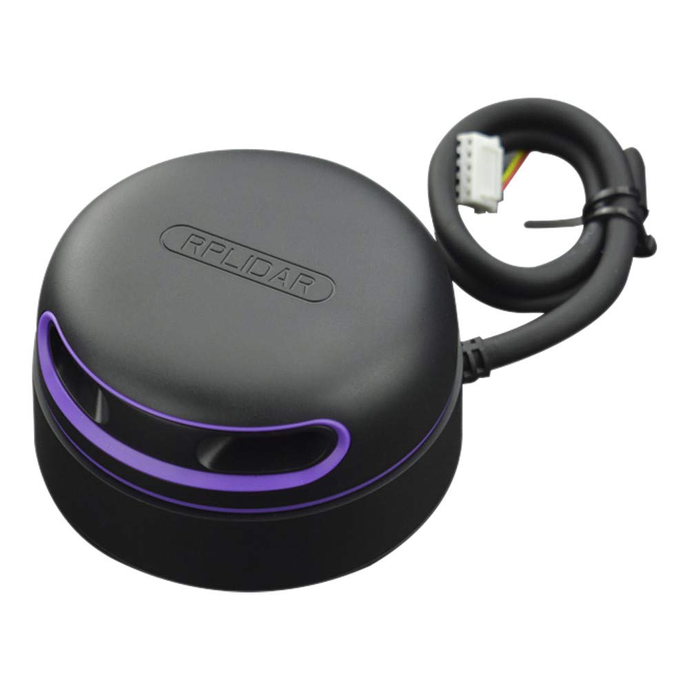 خرید از آمازون - کیت سنسور فاصله لیزری 2 بعدی RPLIDAR A3 360 درجه، سرعت اسکن 15 هرتز و ماژول اسکنر لادار با فاصله 25 متر برای آموزش هوشمند موانع/روبات ها/سازندگان