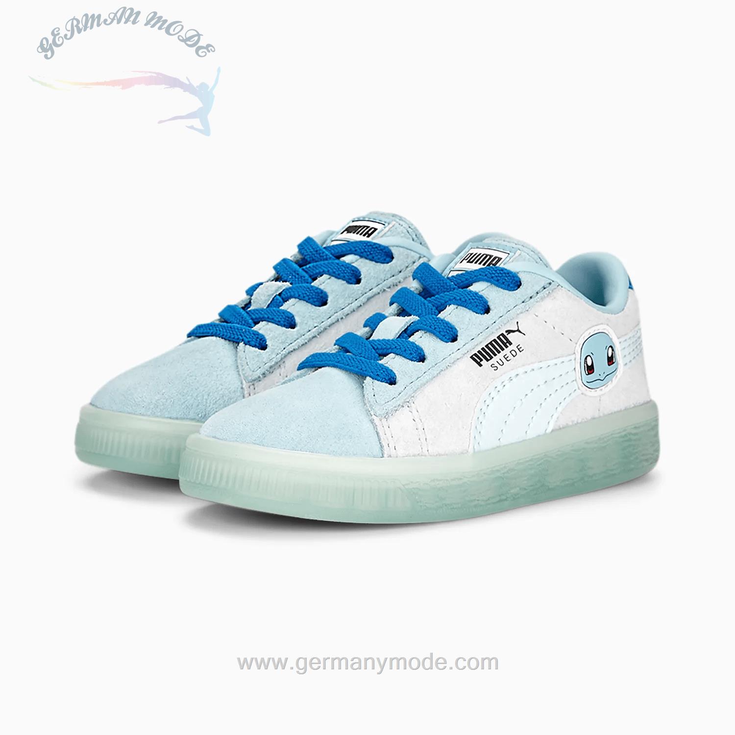 کتانی کودک پوما آلمان PUMA x POKÉMON Suede Schiggy Alternative Closure Sneakers für Babys-387418_01