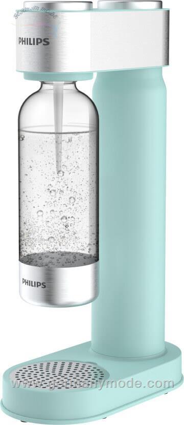 دستگاه نوشابه ساز و آب گاز دار فیلیپس هلندPhilips Water ADD4902MT-10 GoZero Wassersprudler-plastik-1 Liter- Mint
