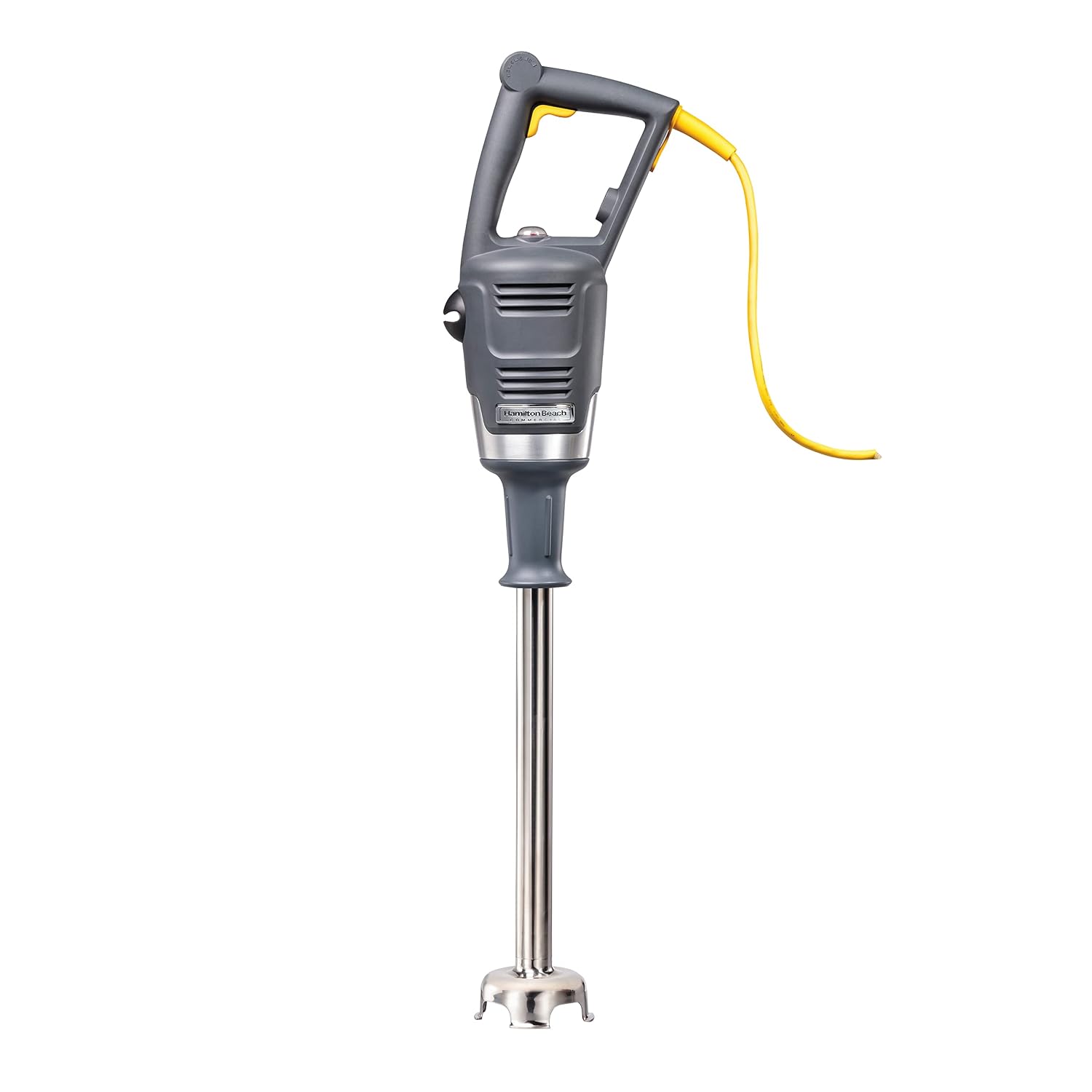 گوشت کوب برقی تجاری همیلتون بیچ آمریکا Commercial® BigRig™ Immersion Stick Blender، HMI016-CE، شفت 406 میلی متر، 220-240 ولت، 1000 وات، خاکستری