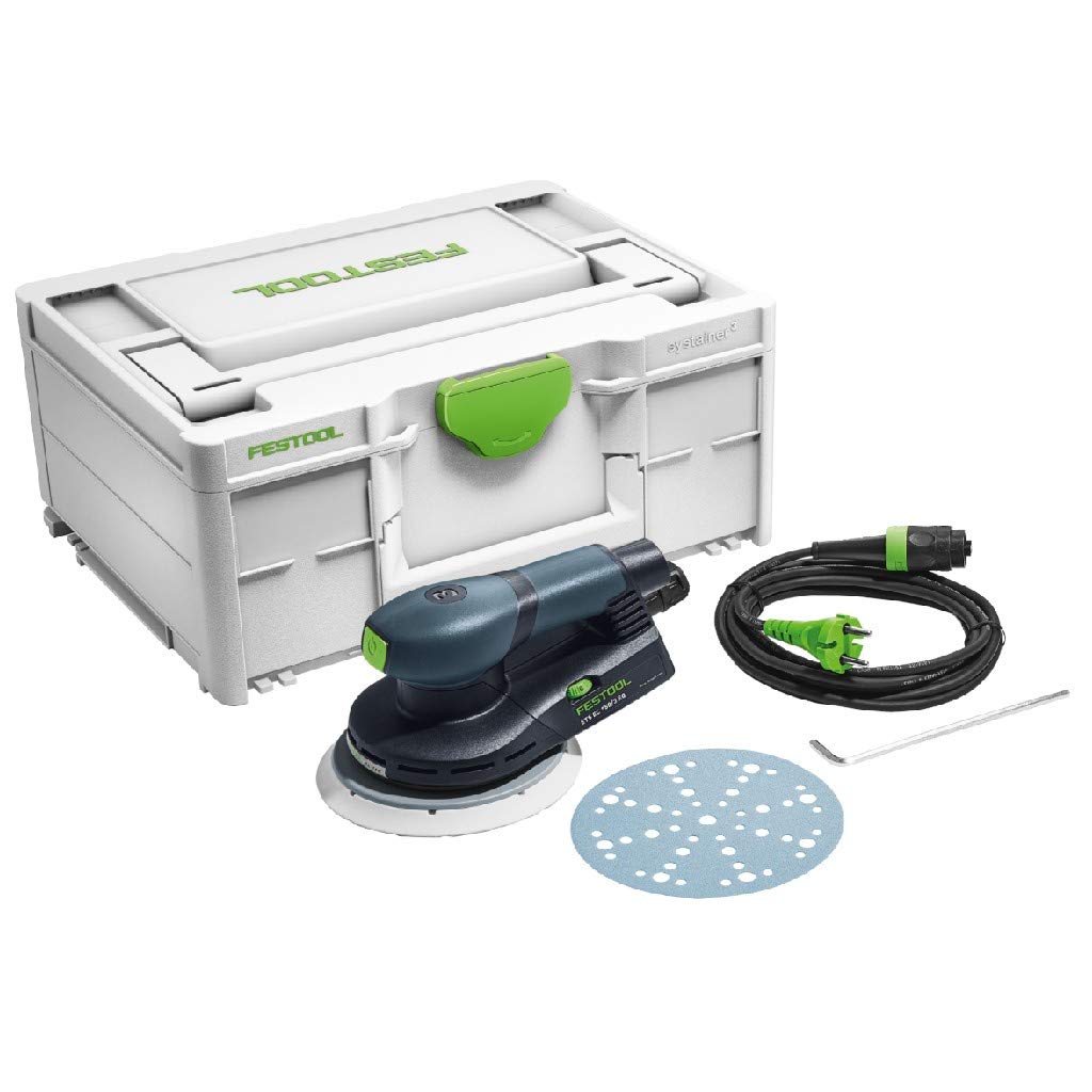 سنباده گرد فستول آلمان ETS EC 150/3 EQ-Plus (با پد سنباده Ø 150 میلی متر MULTI-JETSTREAM 2 (SW فوق العاده نرم)، پیچ گوشتی)، در Systainer