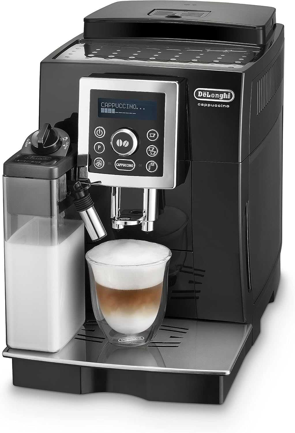 اسپرسو ساز قهوه ساز دلونگی ایتالیا DeLonghi ECAM 23.460، 1.8 لیتر، 50x30x50