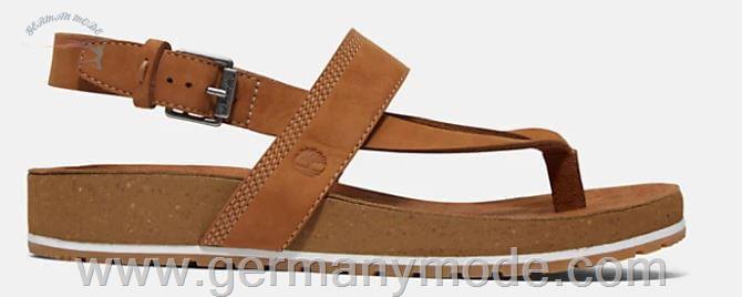 صندل زنانه تیمبرلند آمریکا TIMBERLAND MALIBU WAVES SANDAL FOR WOMEN IN TAN