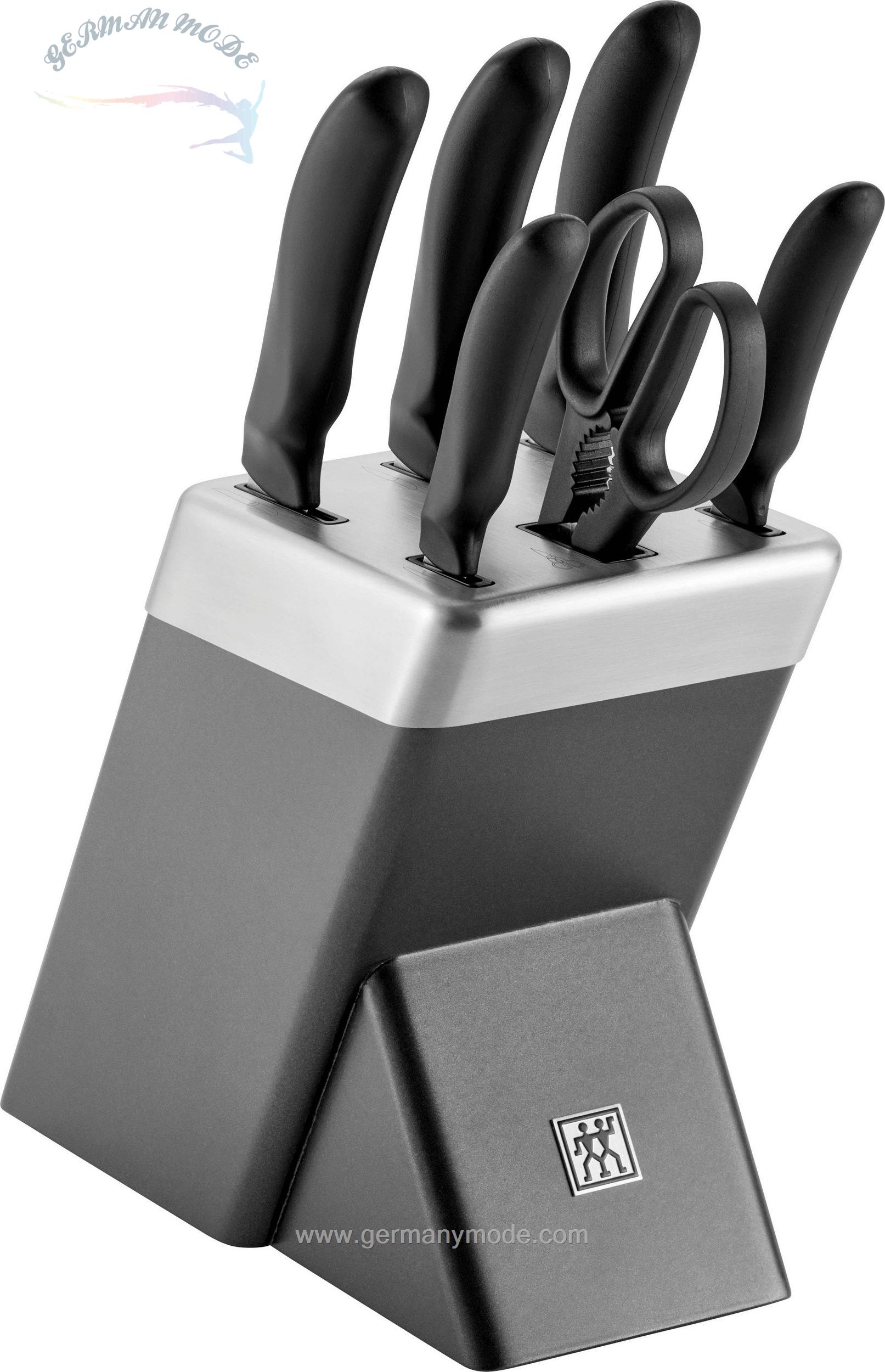 ست چاقو آشپزخانه 7 پارچه زولینگ آلمان ZWILLING STYLE MESSERBLOCKSET MIT KIS TECHNOLOGIE 7-TLG, ANTHRAZIT