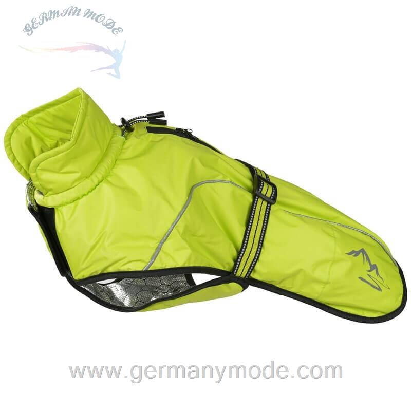 لباس سگ قابل تنظیم داگ کریک آلمان Dogs Creek Outdoormantel Storm Grün 26 cm