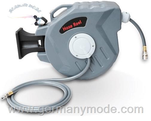 قرقره شیلنگ جمع کن دیواری و شیلنگ 20 متری جیووبیاز Jiubiaz Schlauchaufroller Druckluftschlauch Aufroller automatisch 1/4