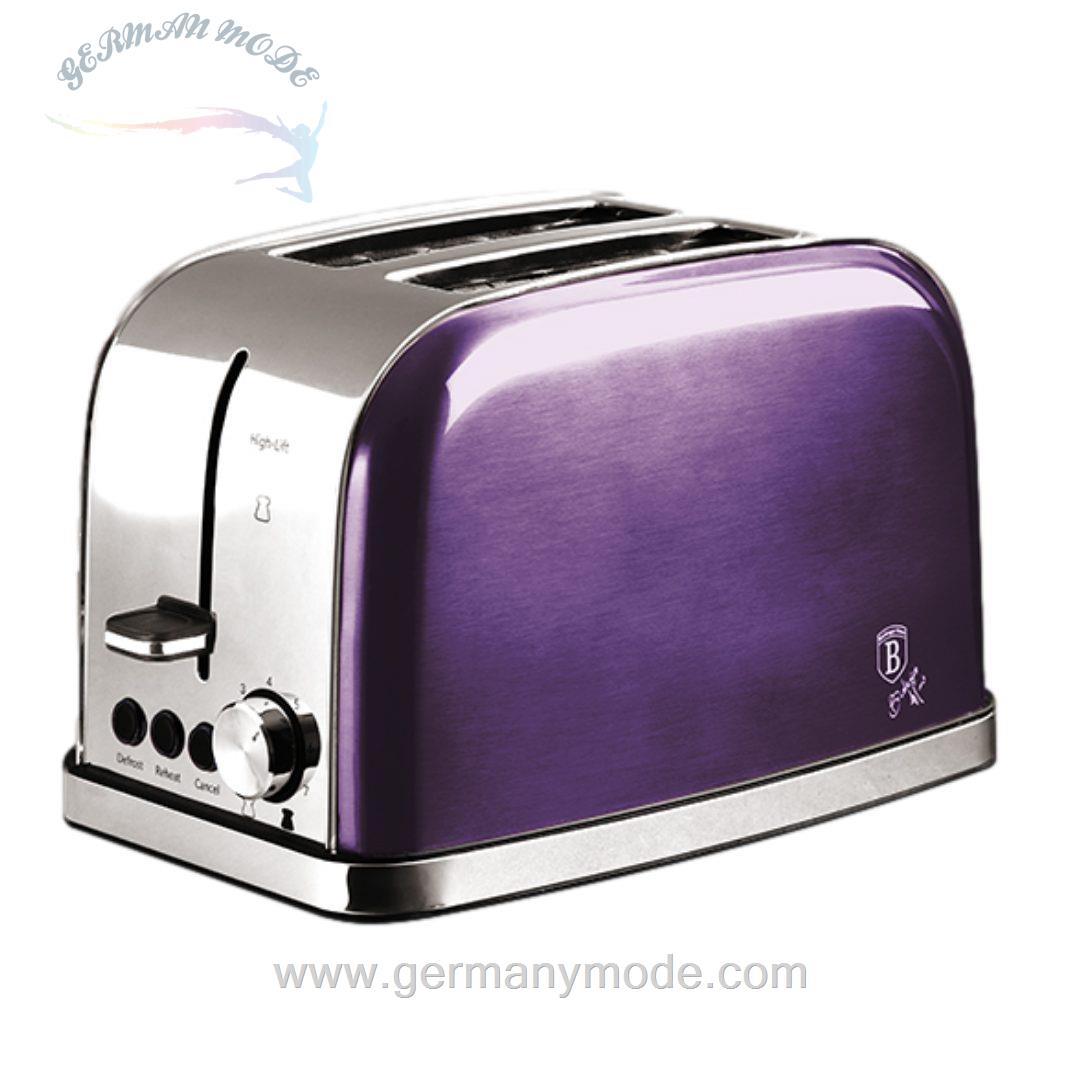 توستر 2 اسلایس برلینگر هاوس مجارستان BERLINGER HAUS 2-SLICE TOASTER BH-9392 PURPLE ECLIPSE COLLECTION