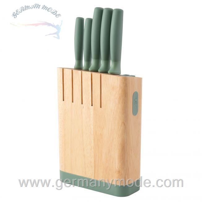 ست چاقو آشپزخانه 6 پارچه برگهف بلژیک Berghoff 6 -teiliger Messerblock Forest - Leo