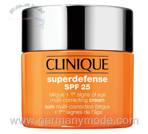 کرم ضد آفتاب مرطوب کننده صورت کلینیک آمریکا Clinique Superdefense Multi-Correcting Cream SPF 25