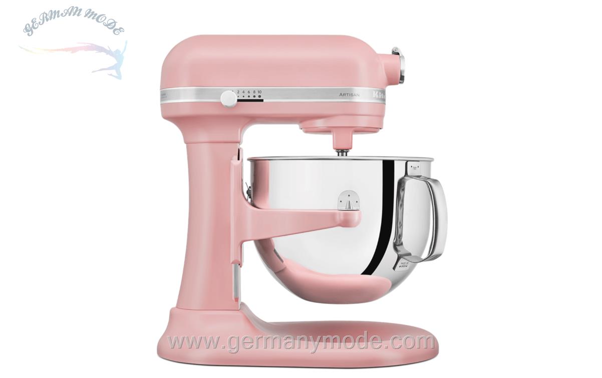 غذا ساز همه کاره کیچن اید آمریکا KitchenAid KÜCHENMASCHINE MIT SCHÜSSELHEBER 6,9L - ARTISAN 5KSM7580X Dried rose
