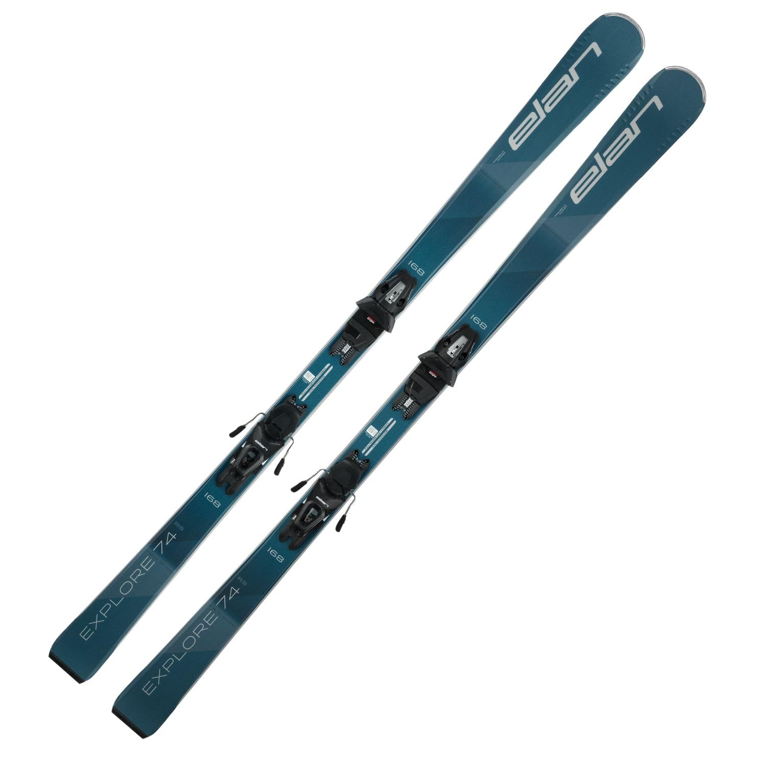 اسکی آلپاین اسکی کاروینگ اسکی Pisten ski Parabolic Rocker - Elan Explore 74 RS LS - incl. Binding EL10.0 Grip Walk - 2024 - On Pisten Ski 152cm