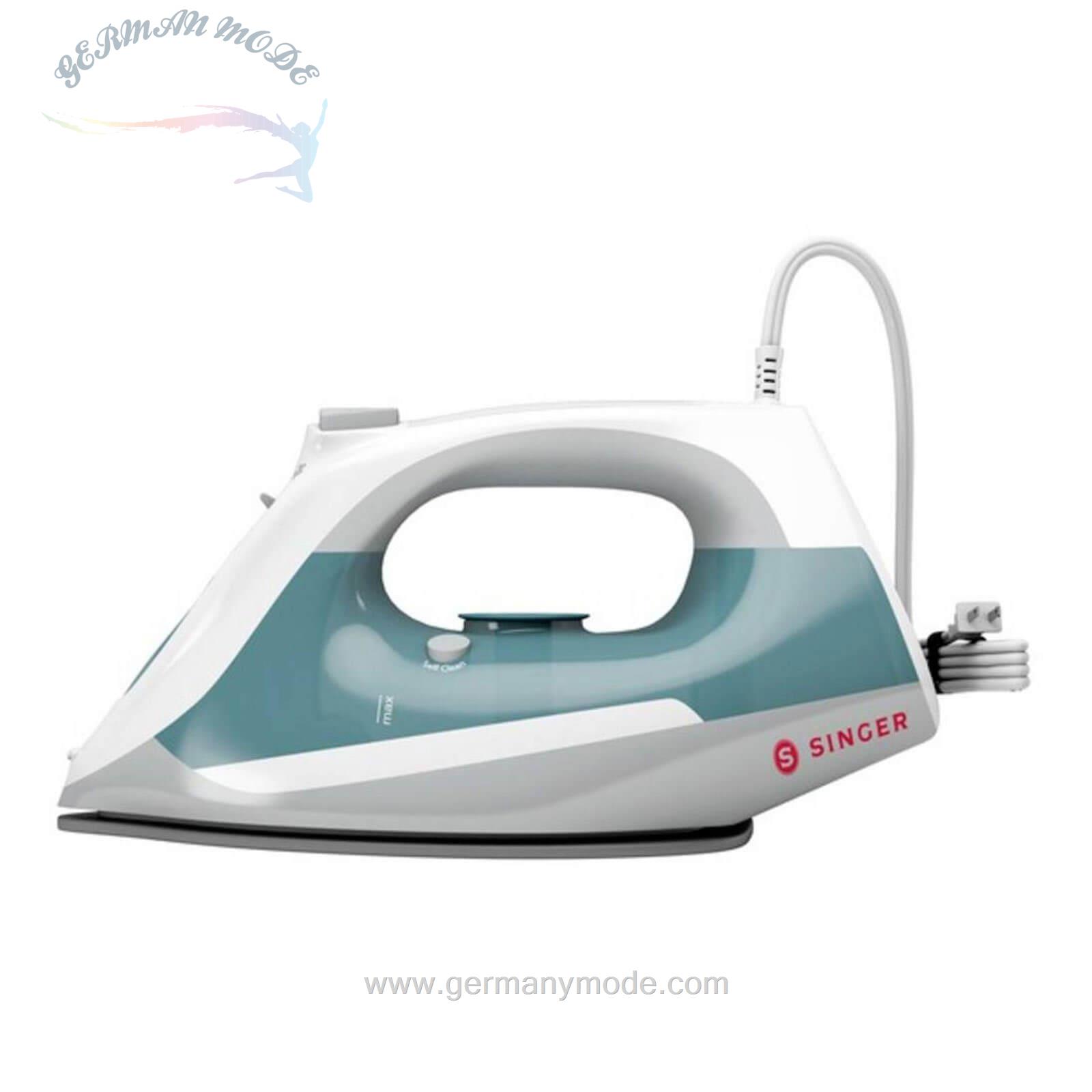 اتو بخار سینگر آمریکا Singer SteamChoise 1/0 Mint/WH Steam Iron Mint- White 2600W