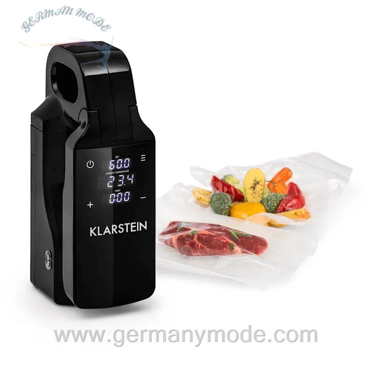 اجاق پخت در خلا برقی کلارشتاین آلمان Klarstein Quickstick Free Sous Vide Stick Garer Schwarz 800 watt