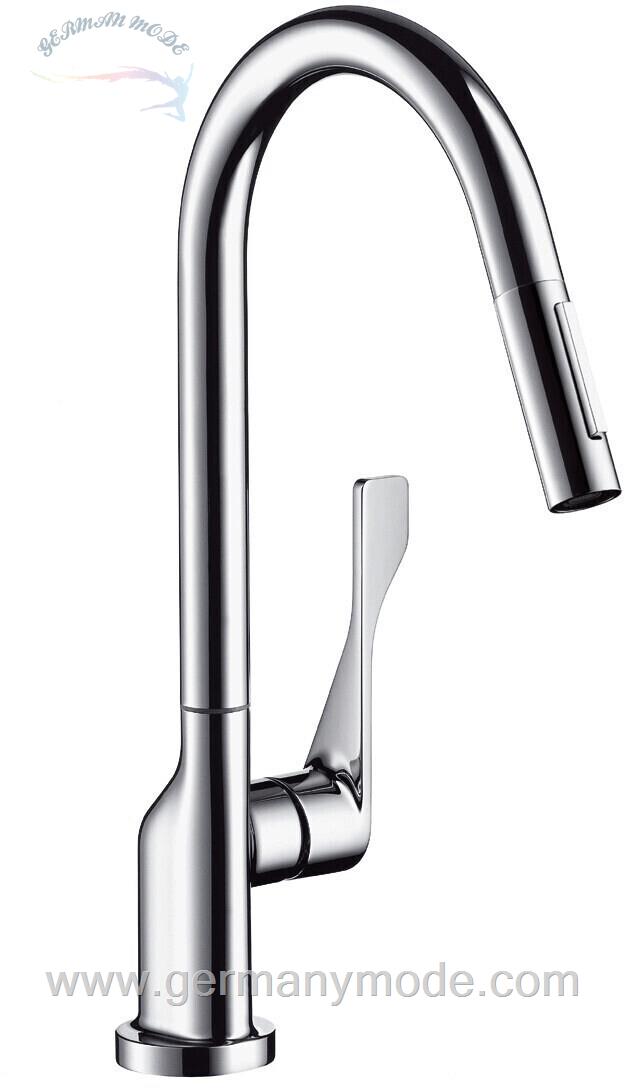 شیر مخلوط ظرفشویی هانس گروهه آلمان Hansgrohe Axor Citterio Einhebel Küchenmischer 250 39835 edelstahl gebürstet 39835800