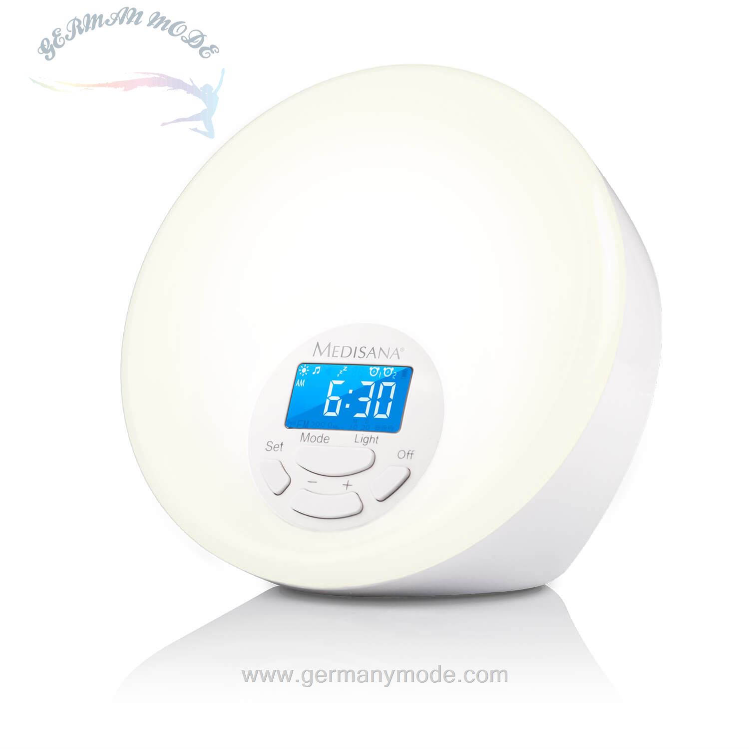 چراغ خواب ساعت دار مدیسانا آلمان medisnana WL 444 - Lichtwecker