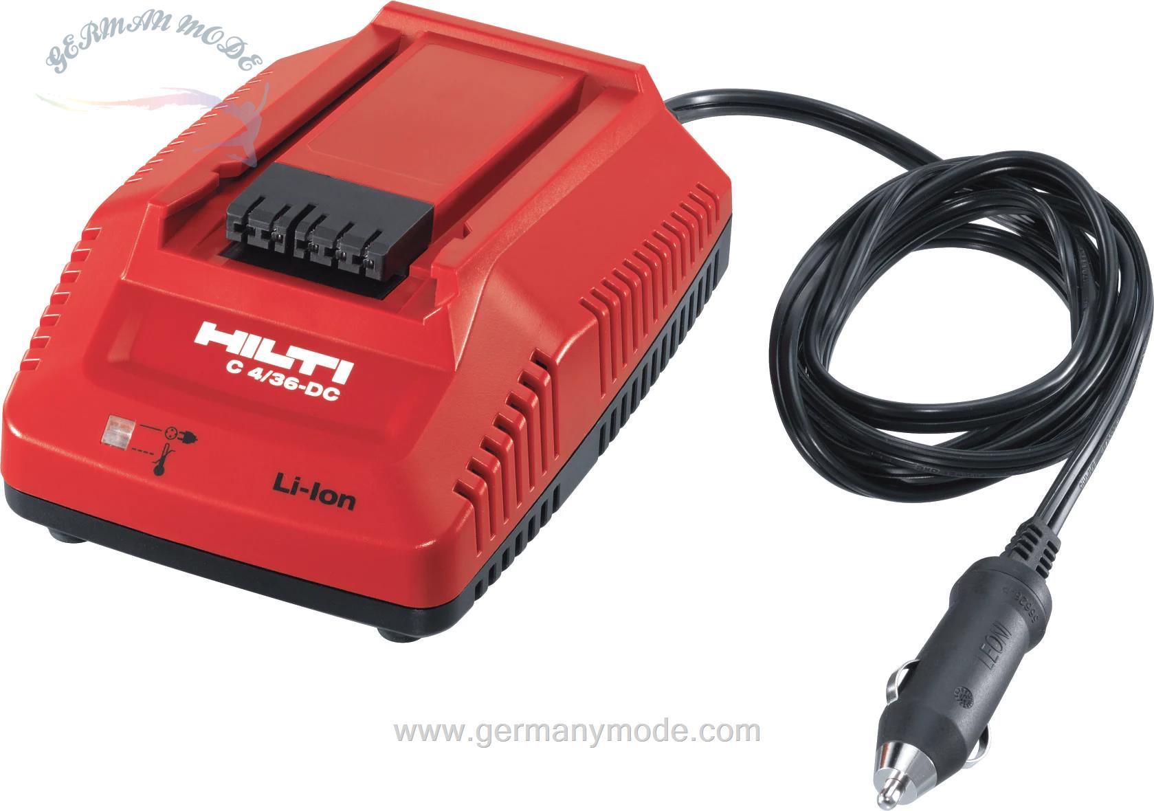 شارژر فندکی هیلتی لیختن اشتاین HILTI KFZ-LADEGERÄT C4/36-DC