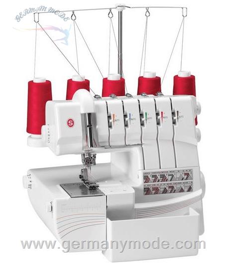 چرخ خیاطی حرفه ای 14 کاره سینگر آمریکا Singer Overlock-Nähmaschine Professional 5 14T968DCD 14 Programme