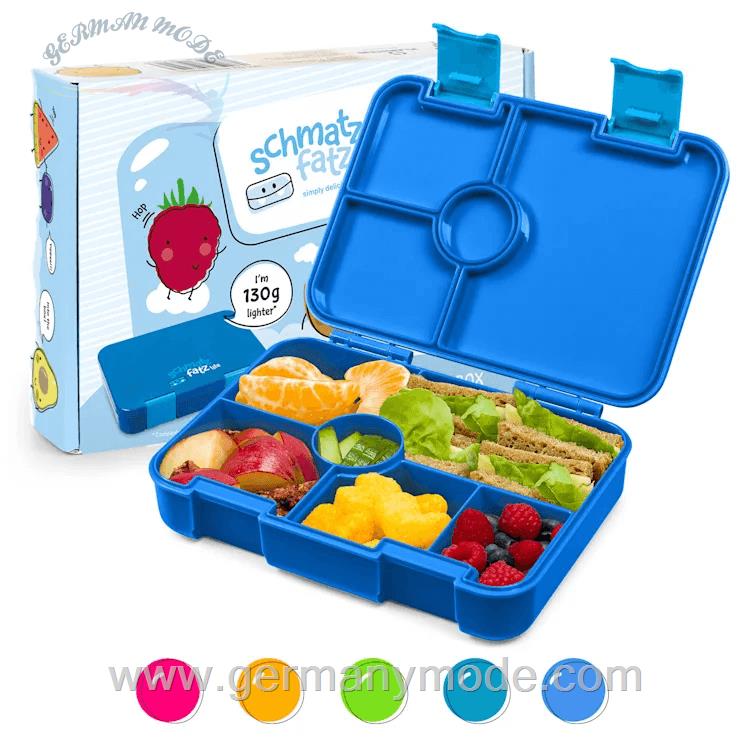 ظرف غذا و اسنک کودک کلارشتاین آلمان Klarstein schmatzfatz by Lite Lunchbox 6 Blau