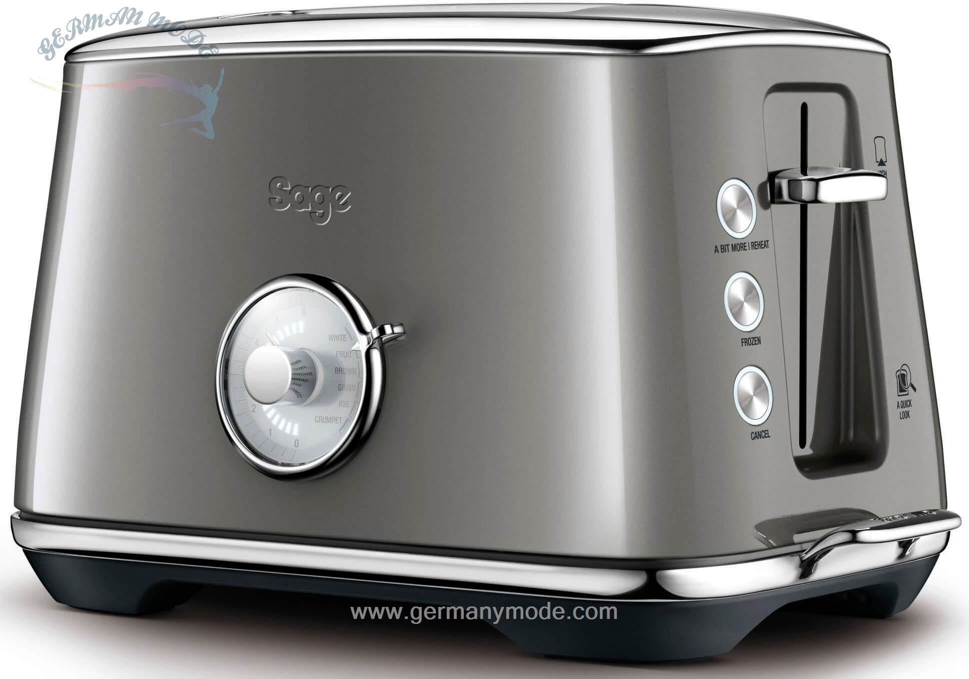 توستر سیج انگلستان Sage Toaster the Toast Luxe STA735SHY Smoked Hickory 2400 W