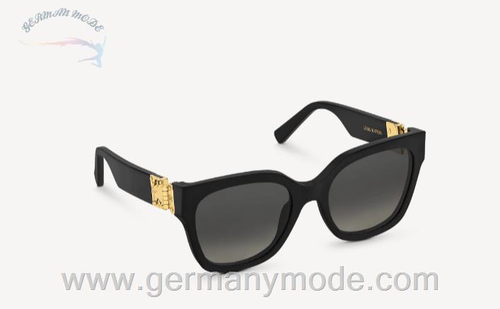 عینک آفتابی زنانه لویی ویتون فرانسه LOUIS VUITTON LV TREASURE SQUARE SONNENBRILLE Z1605W