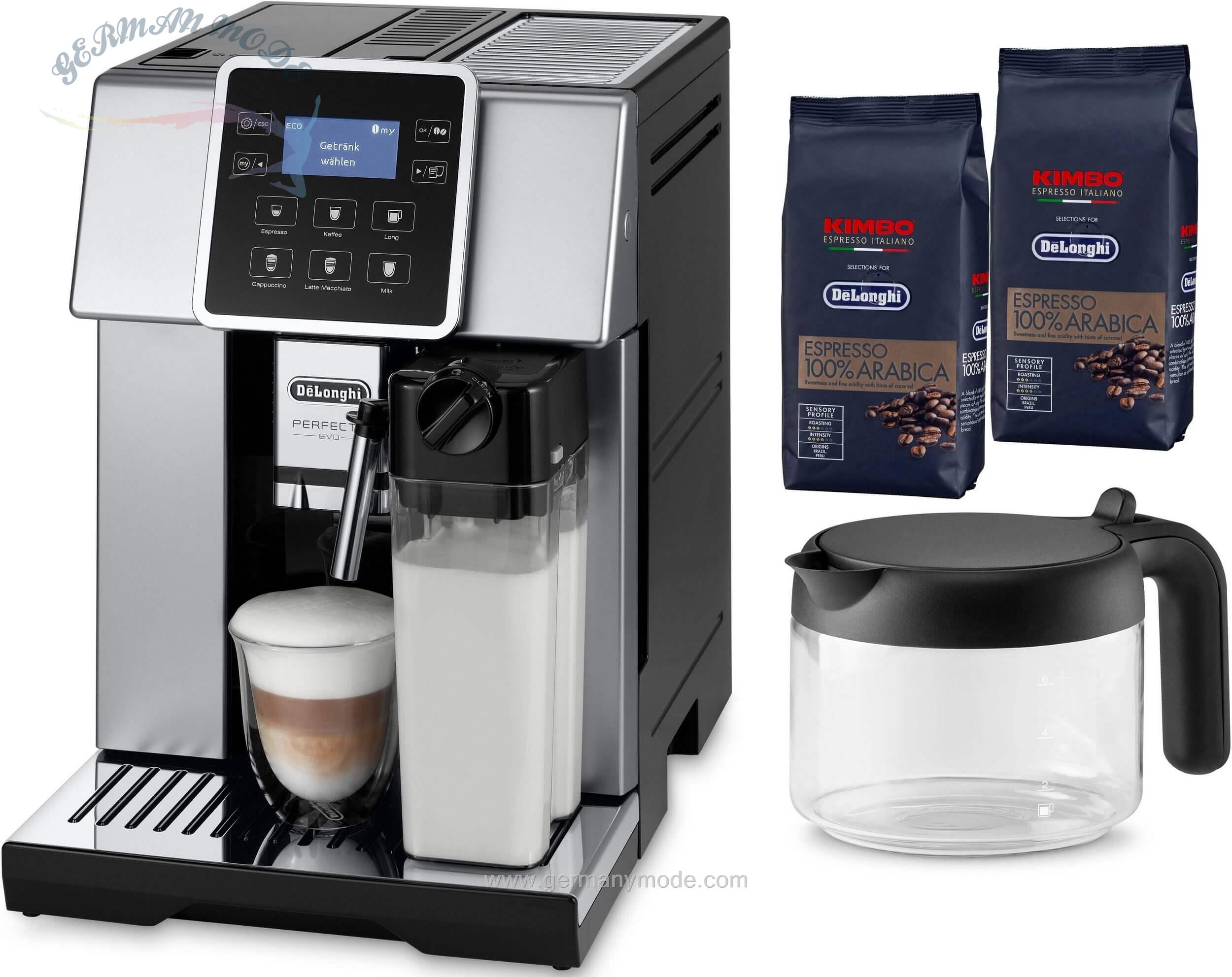 اسپرسو ساز دلونگی ایتالیا De'Longhi Kaffeevollautomat ESAM 428.80.SB PERFECTA EVO